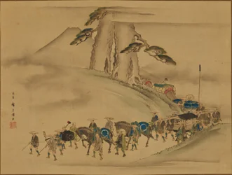 Procession Taking an Offering of Horses to the Emperor