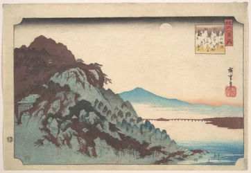 The Autumn Moon at Ishiyama on Lake Biwa
