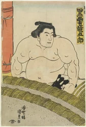 The Wrestler Kurokumo Tatsugoro of the Higo Stable, 1830-1844