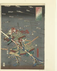 The Last Attack of the Kusunoki at Shijonawate