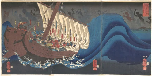 Ghosts of the Taira at Daimotsu Bay