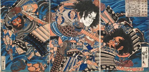 Sanada no Yoichi Yoshihisa and Matano no Goro Kagehisa