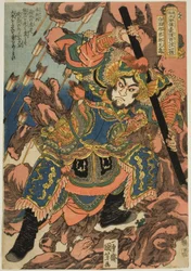 Zheng Tianshou, from the series "One Hundred and Eight Heroes of the Popular Water Margin"
