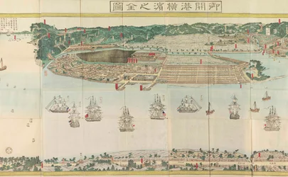 Panoramic View of Yokohama