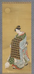 A Courtesan and Her Attendant