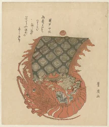 Lobster as Ship with Treasures