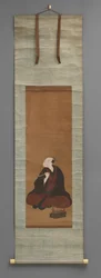 Scroll Painting with Seated Figure