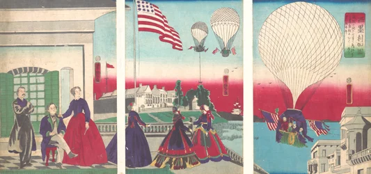 American Balloon Ascension, 1867
