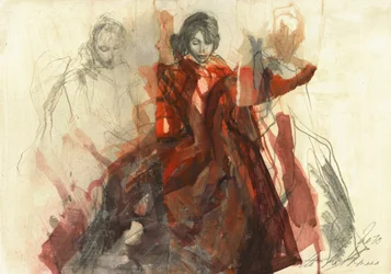 Passionate Flamenco Dance