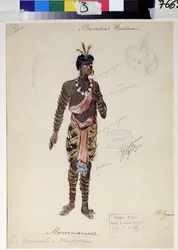 Costume Design for the Opera The Magic Flute by W.A. Mozart