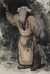 Costume Design for the Opera Ruslan and Lyudmila by M. Glinka