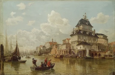 The Treehouse at Hamburg Harbor. 1850