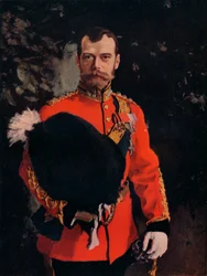 H.I.M. The Emperor Nicholas II. Colonel-in-Chief of the Royal Scots Greys