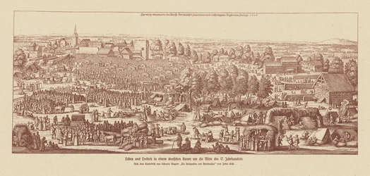 Life in a German Spa Town Around the Middle of the 17th Century