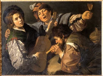 Three Men Making Music, c.1616
