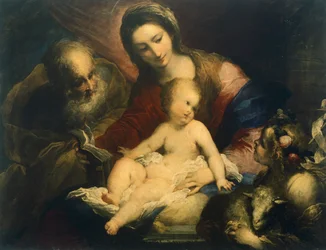 The Holy Family, by Valerio Castello