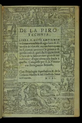 De la Pirotechnia