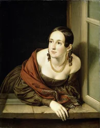 Woman at a Window, 1841