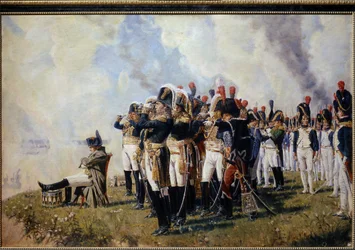 Napoleon on the Borodino Heights