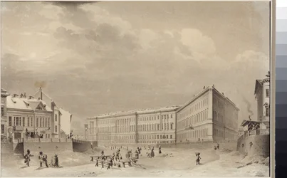 The General Staff building on the Moika River embankment
