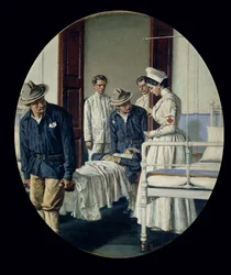 In a military Hospital