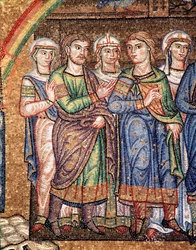 Life of Noah, the sons of Noah (detail)