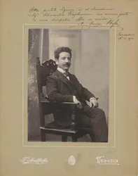 Portrait of the Organist and Composer Marco Enrico Bossi