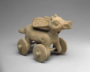 Wheeled Deer, 300-900 AD
