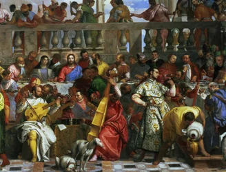 The Marriage Feast at Cana (detail)