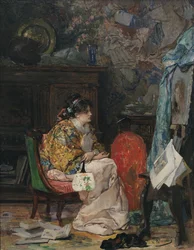 A Model in the Artist