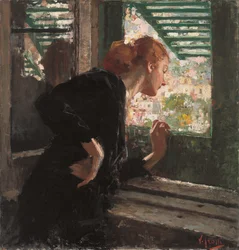Lady at a Window