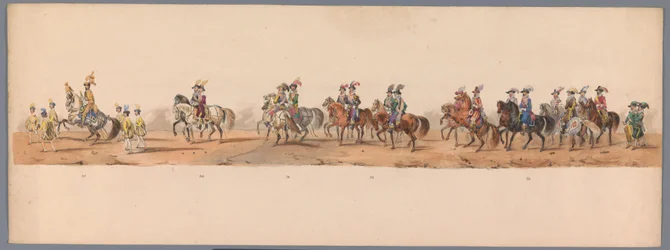 Historical Parade at the Second Centennial of Utrecht University, 1836 (plate 8)