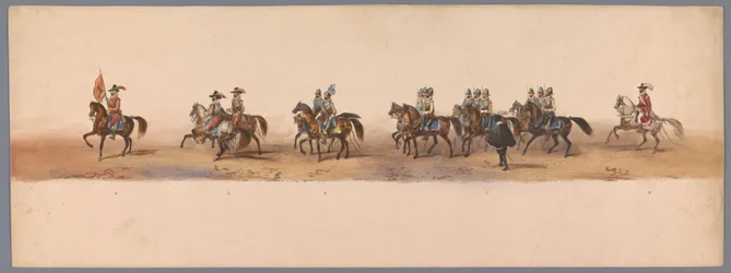 Historical Parade at the Second Centennial of Utrecht University, 1836 (Plate 2)