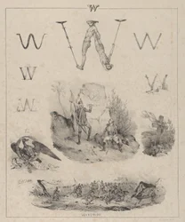 The letter W: Washington, Wagram, Waterloo