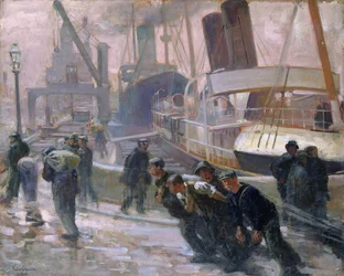 Liverpool Dockers at Dawn, 1903