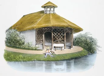 Rustic Pavilion, Illustration from 