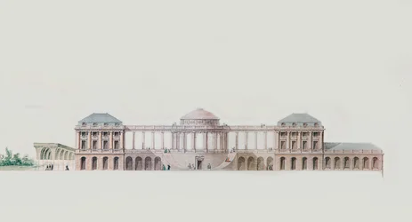 First design for the Chateau du Bouilh, Saint Andre de Cubzac, Aquitaine, c.1787