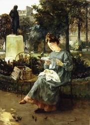 Afternoon in the Luxembourg Gardens