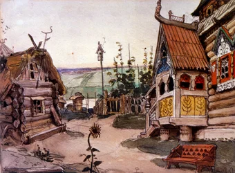 Nina Slobodka Berendeevka by Viktor Mikhaylovich Vasnetsov