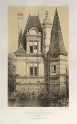 Picturesque Architecture or Monuments of the 15th and 16th Centuries: Castles of France of the 15th and 16th Centuries: Pl. 64, Castle of La Sauloye (Mayenne)