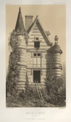 Picturesque Architecture or Monuments of the 15th and 16th Centuries: Castles of France of the 15th and 16th Centuries: Pl. 72, Fief of La Motte (Saone et Loire)