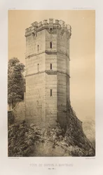 Picturesque Architecture or Monuments of the 15th and 16th Centuries: Castles of France of the 15th and 16th Centuries: Pl. 90, Buffon Tower in Montbard (Côte d