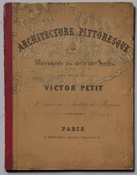 Architecture Pittoresque ou Monuments des XVeme. Et XVIeme. Siecles...Cover