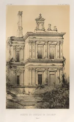 Picturesque Architecture or Monuments of the 15th and 16th Centuries: Castles of France of the 15th and 16th Centuries: Pl. 19, Remains of the Castle of Chaumot (Yonne)