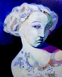 Abstract Woman Portrait
