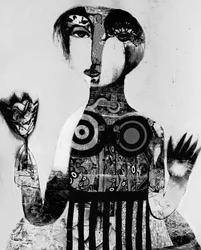 Mysterious Abstract Woman