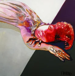 Vibrant Abstract Figure