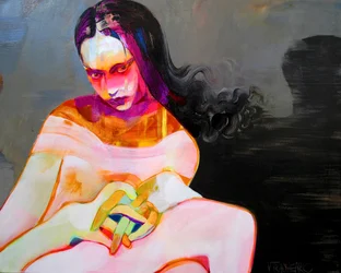 Vibrant Emotional Portrait