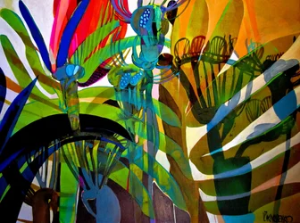 Vibrant Jungle Forms