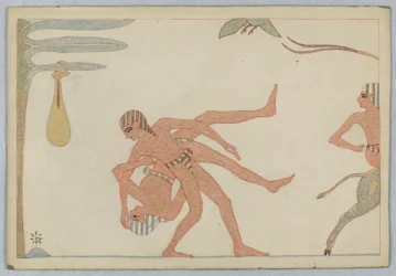 The Thieves and the Ass, Illustration for Aesop